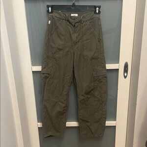 Citizens Of Humanity Marcelle Olive Green Cargo Utility Pants